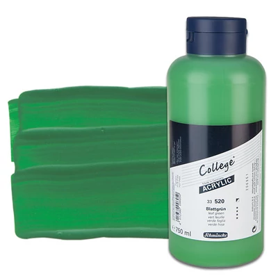 Schmincke College akrilna boja, 750 ml - 520, leaf green