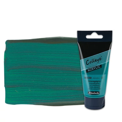 Schmincke College akrilna boja, 75 ml - 530, emerald green