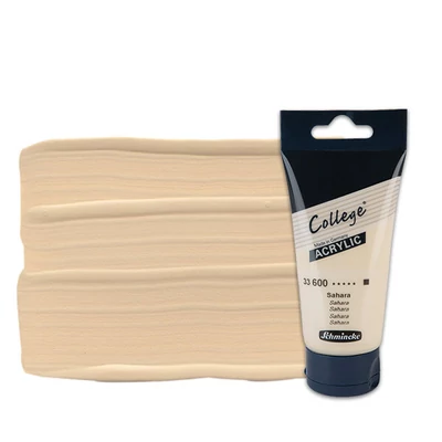 Schmincke College akrilna boja, 75 ml - 600, sahara