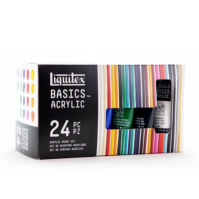 Liquitex Basics set akrilnih boja - 24x22 ml