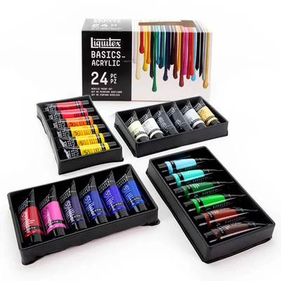 Liquitex Basics set akrilnih boja - 24x22 ml