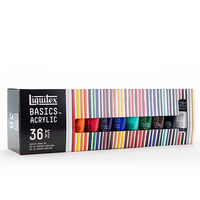 Liquitex Basics set akrilnih boja - 36x22 ml