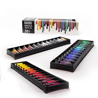 Liquitex Basics set akrilnih boja - 36x22 ml