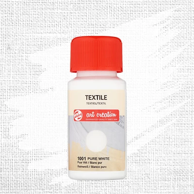 Art Creation boja za tekstil za svijetle materijale - 1001 Pure white