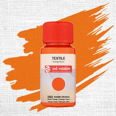 Art Creation boja za tekstil za svijetle materijale - 2502 Warm orange