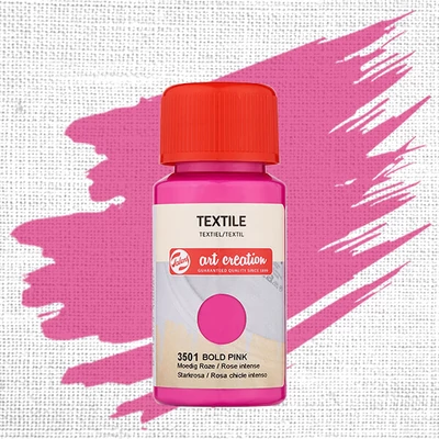 Art Creation boja za tekstil za svijetle materijale - 3501 Bold pink