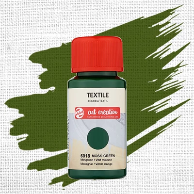 Art Creation boja za tekstil za svijetle materijale - 6018 Moss green