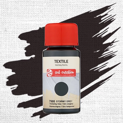 Art Creation boja za tekstil za svijetle materijale - 7505 Stormy grey