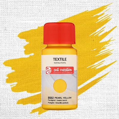 Art Creation boja za tekstil za svijetle materijale - 8502 Pearl yellow
