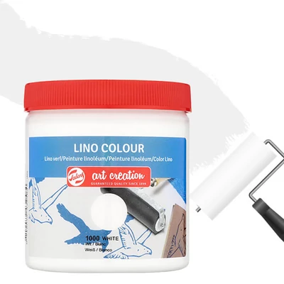 Art Creation linófesték, 250 ml, vizes bázisú - 1000 White