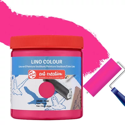 Art Creation linófesték, 250 ml, vizes bázisú - 3500 Pink