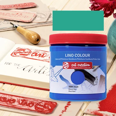 Art Creation linófesték, 250 ml, vizes bázisú - 6026 Turquoise green