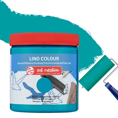 Art Creation linófesték, 250 ml, vizes bázisú - 6026 Turquoise green