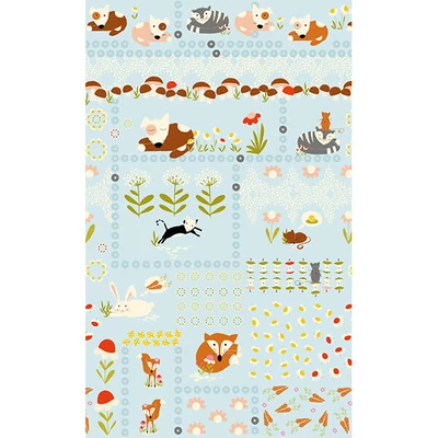 Patchwork tkanina - Stof - Daydreamers 4500-271 Panel, 60cm