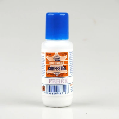 Columbus boja za kožu - 50 ml - bijela