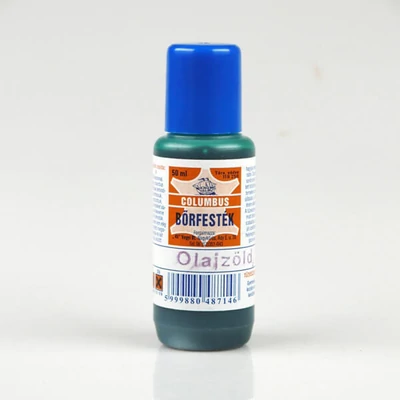 Columbus boja za kožu - 50 ml - maslinasto zelena