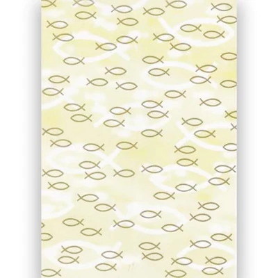 Prozirni papir, A4 - Ichthüsz, ICHTHYS, zlatni