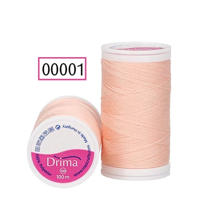 Drima konac za šivanje, poliester, 100 m - 00001
