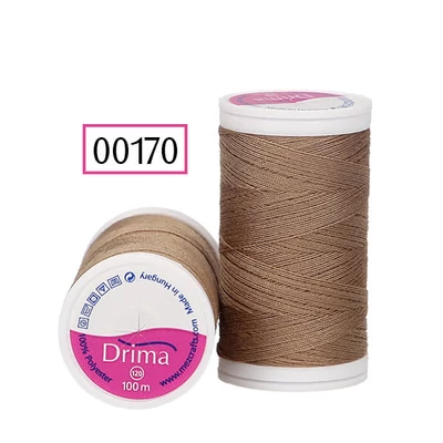 Drima konac za šivanje, poliester, 100 m - 00170