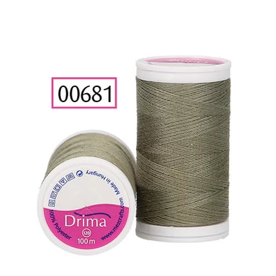 Drima konac za šivanje, poliester, 100 m - 00681