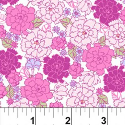 Patchwork tkanina - In The Beginning - Garden Delights 1634GSE-7