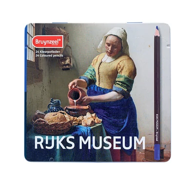 Bruynzeel Rijks Museum set olovaka u boji - 24 dijela, Vermeer: Žena koja lije mlijeko