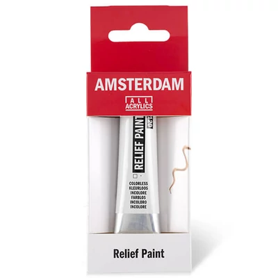 Amsterdam Relief Paint konturna boja, negoriva, 20 ml - bezbojna, 120