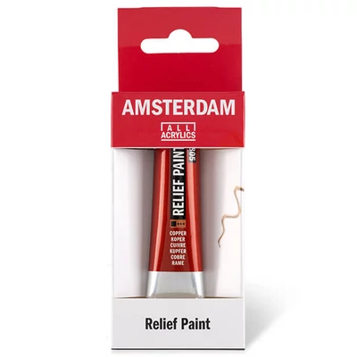 Amsterdam Relief Paint konturna boja, negoriva, 20 ml - bakar, 805