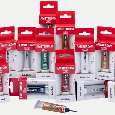 Amsterdam Relief Paint konturna boja, negoriva, 20 ml - u raznim bojama