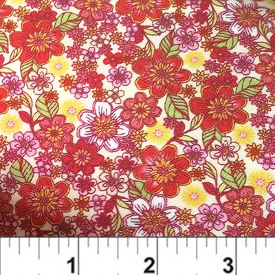 Patchwork tkanina - In The Beginning - Garden Delights 1635GSF-1