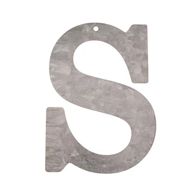 Slovo od cinka - S, 12 cm
