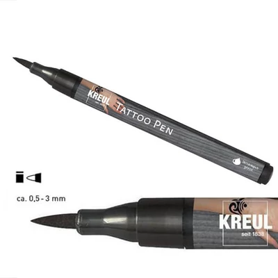 Tattoo filc, Tattoo olovka, 0,5-3 mm - crna