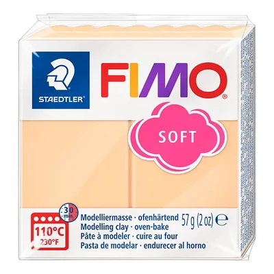 FIMO Soft pečena glina, 57 g - pastelna breskva (8020-405)