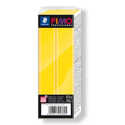 FIMO Professional pečena glina, 454 g - žuti 8041-100