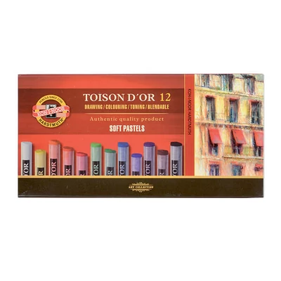 Toison d'Or set praškastih pastelnih kreda - 12 kom