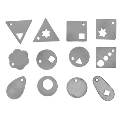Kalup za nakit - Geometrijski ažur, 12 uzoraka
