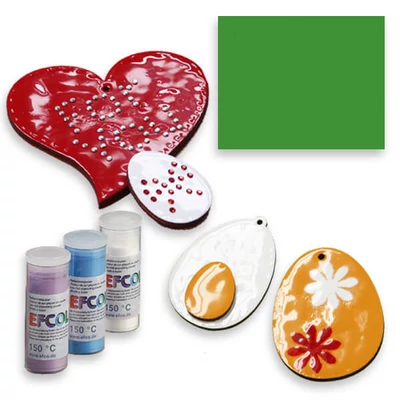 Efcolor hobby emajl prah, 10 ml - zeleni