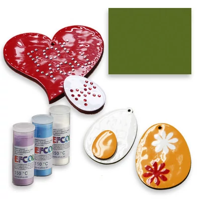 Efcolor hobby emajl prah, 10 ml - maslinasto zelena