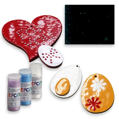 Efcolor hobby emajl prah, 10 ml - crni