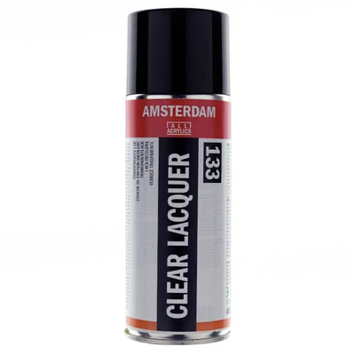 Talens Amsterdam 133 lak u spreju, specijalni zaštitni lak za tvrde površine - 400 ml