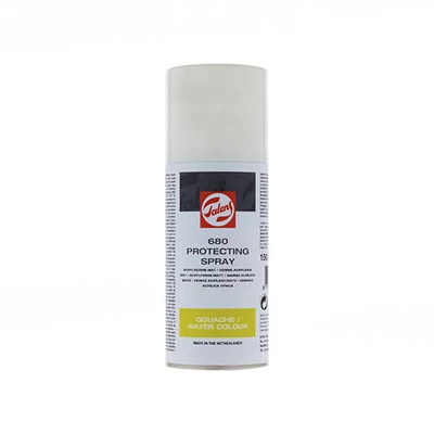 Talens 680 lak u spreju, zaštitni lak za gvaš i akvarel - 150 ml