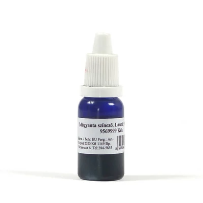 Boja za smolu, prozirna, 10 ml - plava