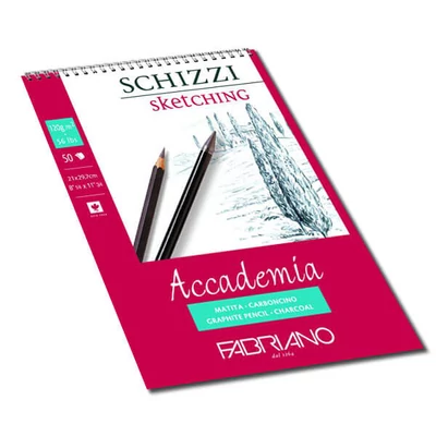Fabriano Accademia blok za crtanje i skiciranje, 120 g, 50 listova - A3, spirala