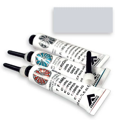Ferrario konturna boja, negoriva, metalik, 20 ml - srebrna, 05