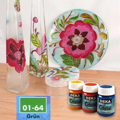 Deka Color Cristal boja za staklo 25 ml - 64 zelena
