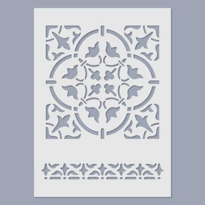 Šablona, 15x20 cm - bordura 3