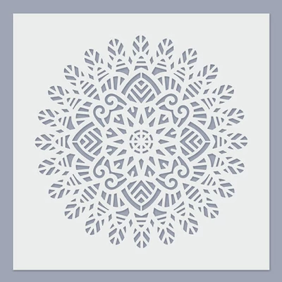Šablona, 24,5x24,5 cm - Mandala 02