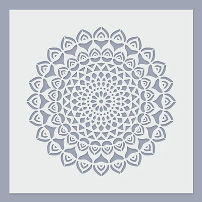 Šablona, 24,5x24,5 cm - Mandala 07