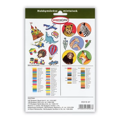 Hobby sheet sheet - dječje kroje