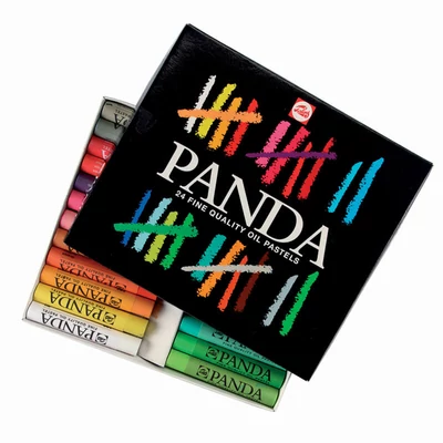 Talens Panda set uljanih pastela (masna kreda) - 24 kom